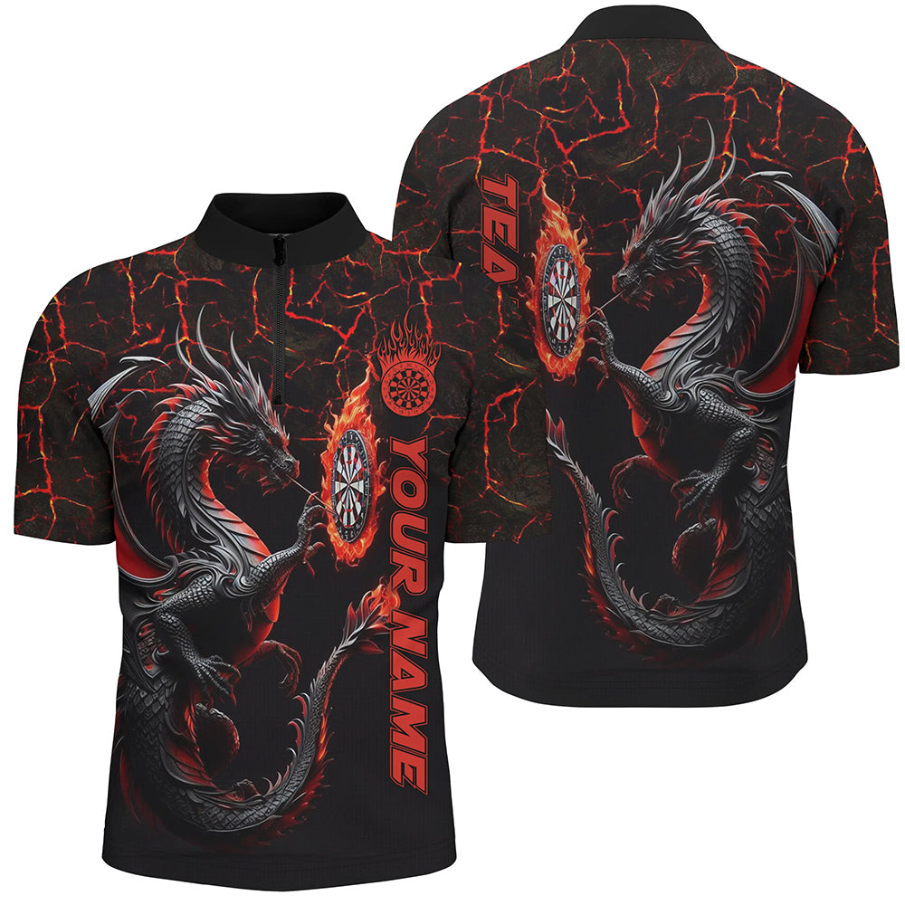 Personalized Red Big Dragon 3D Printed Darts Custom Team League Darts