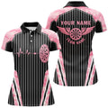 Pink Camo Dartboard Pulse Heartbeat Custom Women Dart, Funny Wings Cool Dart Team
