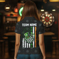 Irish American Flag Saint Patrick Day Dart Custom Luckiest Shamrock Dart