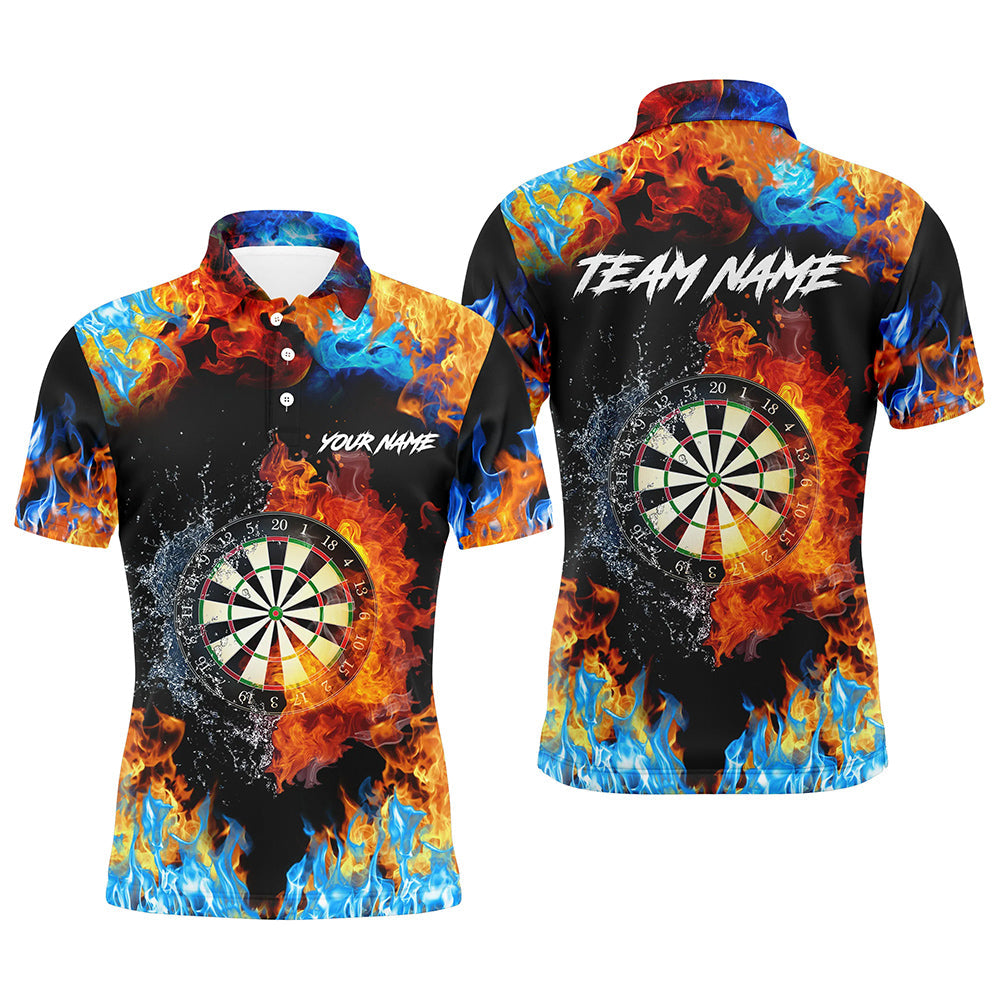Personalized Dart Board Fire And Water 3D Printed Men Darts Custom Darts
