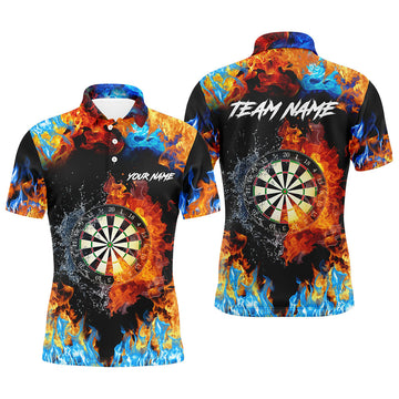 Personalized Dart Board Fire And Water 3D Printed Men Darts Custom Darts