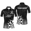 Personalized Black White Lightning Darts Best Custom Cool Darts Team