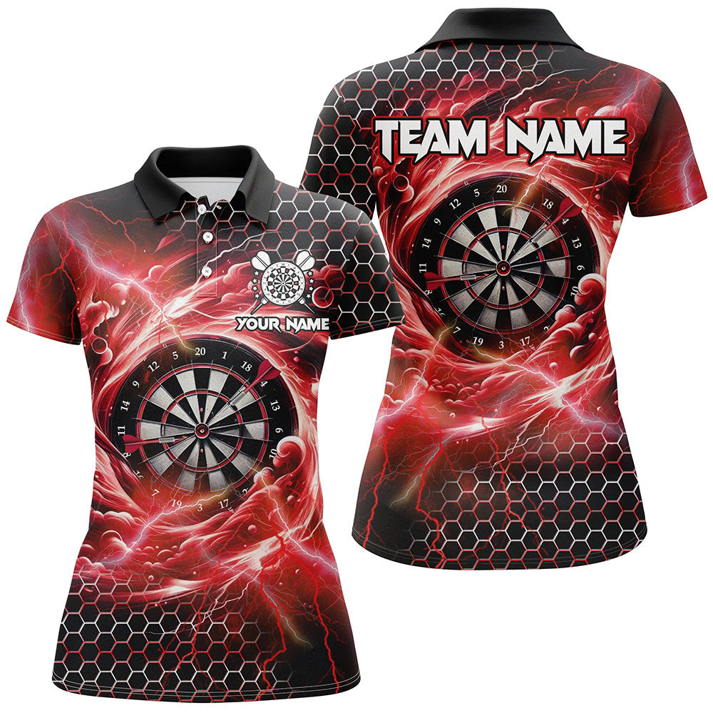 Funny 3D Dartboard Storm Thunder Custom Darts Team League Darts | Red