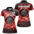 Funny 3D Dartboard Storm Thunder Custom Darts Team League Darts | Red