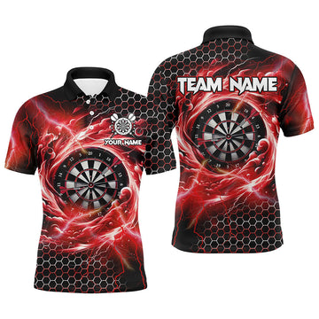 Funny 3D Dartboard Storm Thunder Custom Darts Team League Darts | Red