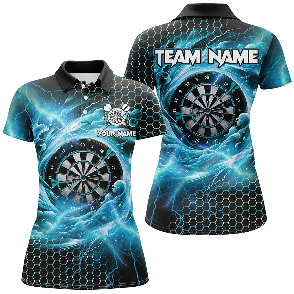 Funny 3D Dartboard Storm Thunder Custom Darts Team League Darts | Blue