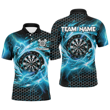 Funny 3D Dartboard Storm Thunder Custom Darts Team League Darts | Blue