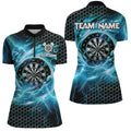 Funny 3D Dartboard Storm Thunder Custom Darts Team League Darts | Blue