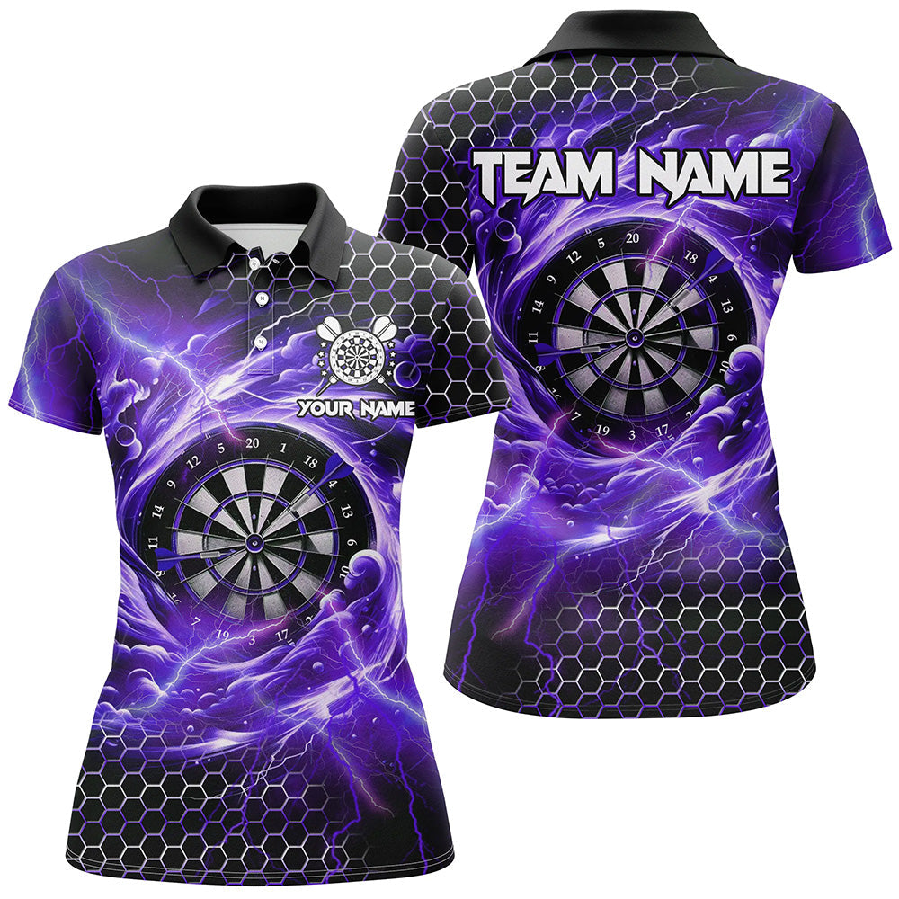 Funny 3D Dartboard Storm Thunder Custom Darts Team League Darts | Purple