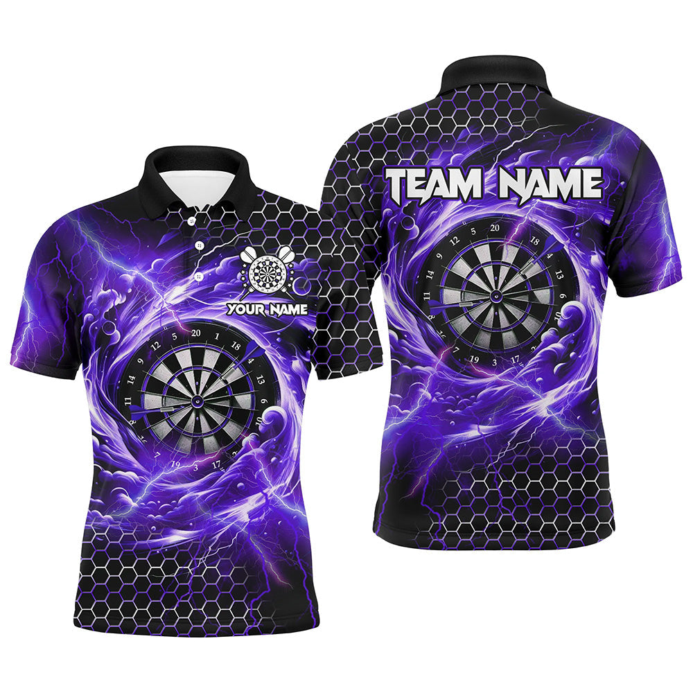 Funny 3D Dartboard Storm Thunder Custom Darts Team League Darts | Purple