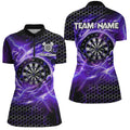Funny 3D Dartboard Storm Thunder Custom Darts Team League Darts | Purple