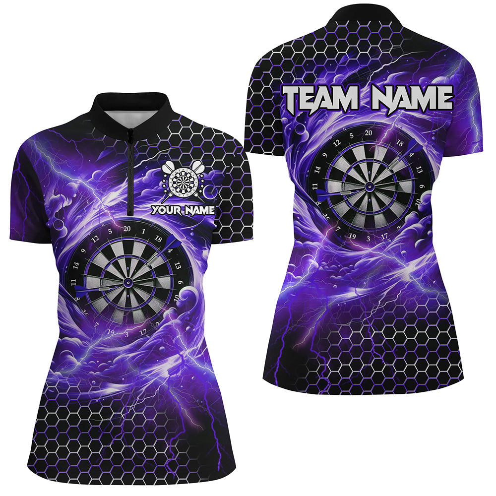 Funny 3D Dartboard Storm Thunder Custom Darts Team League Darts | Purple