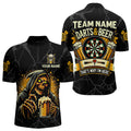Darts And Beer That's Why I'm Here Custom Death Skeleton Men Darts, Drinking Dart