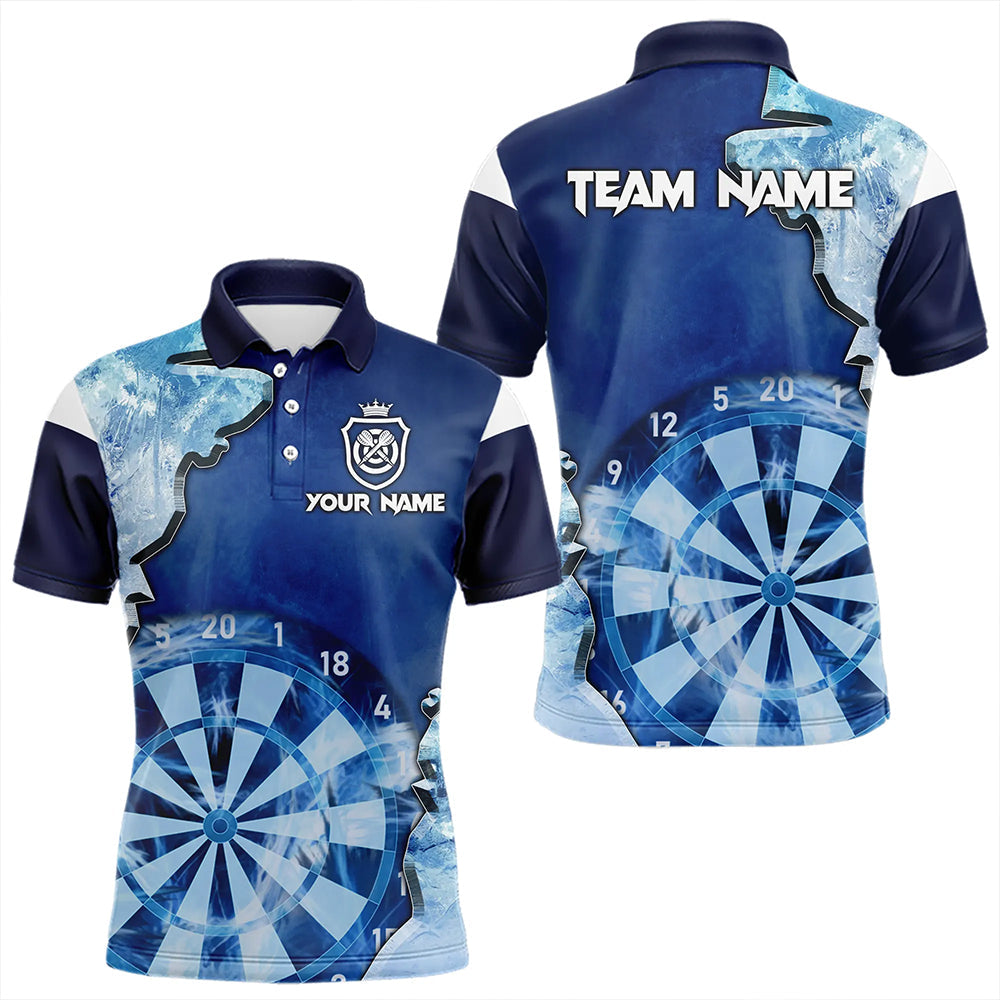 Blue Icy Light Darts and Custom Dart, Cool Darts Team