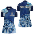 Blue Icy Light Darts and Custom Dart, Cool Darts Team
