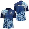 Blue Icy Light Darts and Custom Dart, Cool Darts Team
