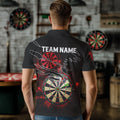 Striking Red Glowing Light Darts and Custom Dart Darts League