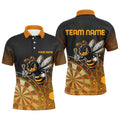 Personalized Darts Board Funny Bee 3D Printed Men and Quarte-Zip, Unique Darts Attire