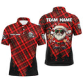 Funny Christmas Santa Custom Red Plaid Pattern Dart, Christmas Darts Outfit