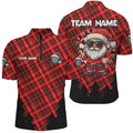 Funny Christmas Santa Custom Red Plaid Pattern Dart, Christmas Darts Outfit