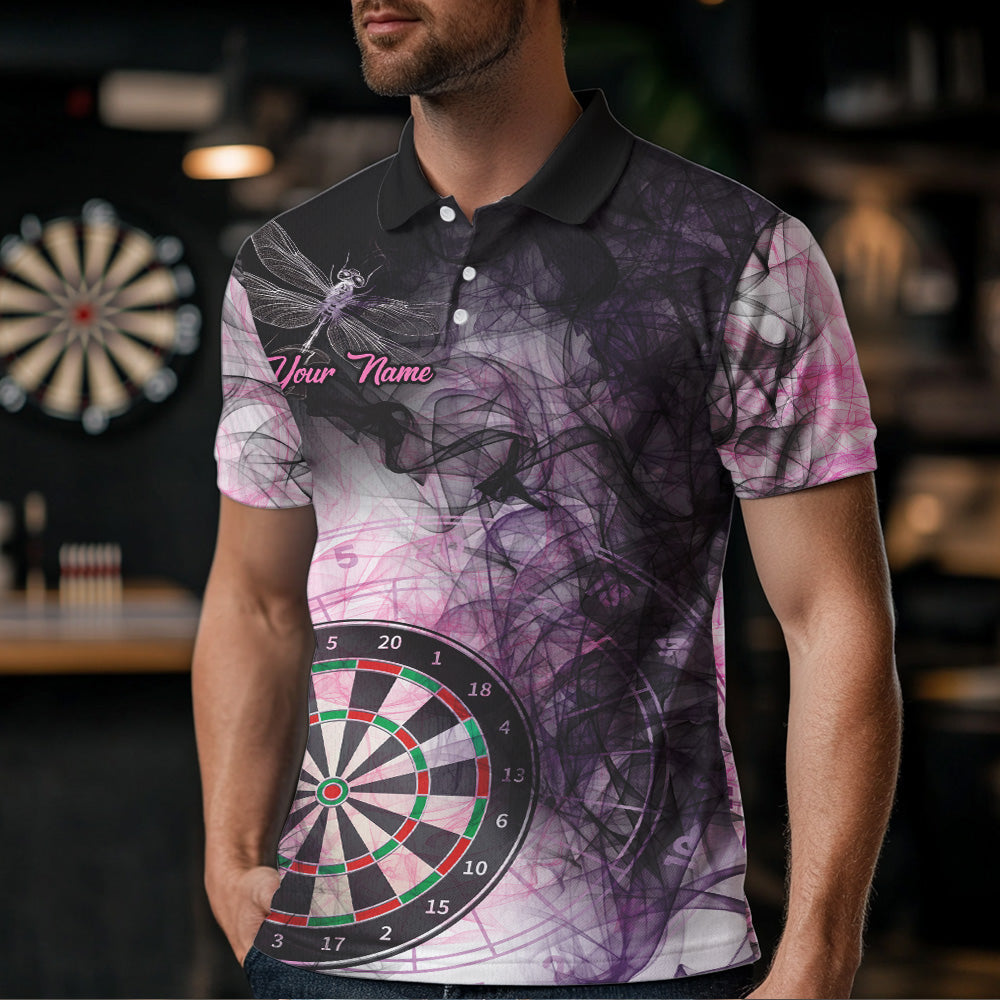 Pink And Black Smoke Dart Custom Dart
