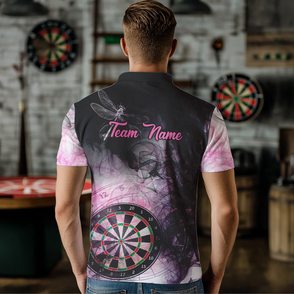 Pink And Black Smoke Dart Custom Dart