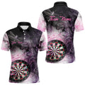 Pink And Black Smoke Dart Custom Dart