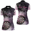 Pink And Black Smoke Dart Custom Dart