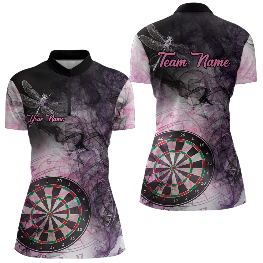 Pink And Black Smoke Dart Custom Dart