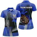Personalized Darts and Quarter-Zip 3D Printed Custom Blue Darts Team
