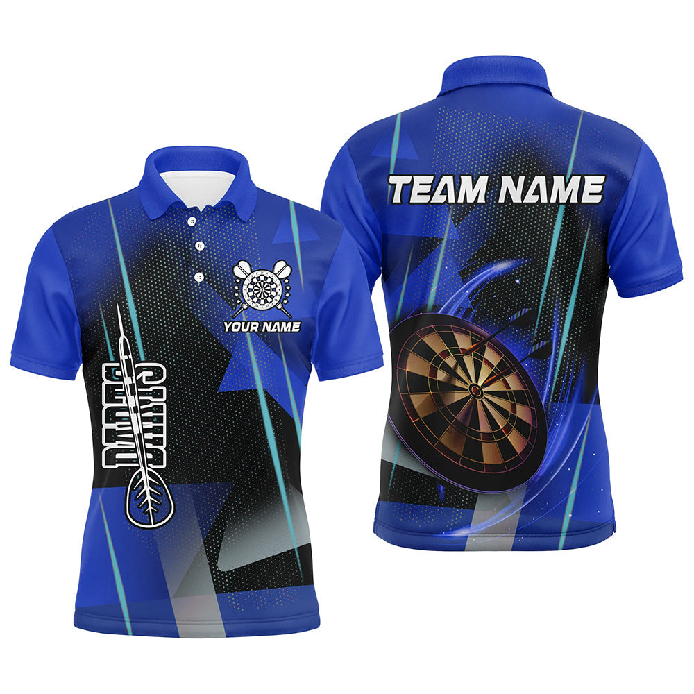 Personalized Darts and Quarter-Zip 3D Printed Custom Blue Darts Team