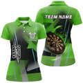 Personalized Darts and Quarter-Zip 3D Printed Custom Green Darts Team