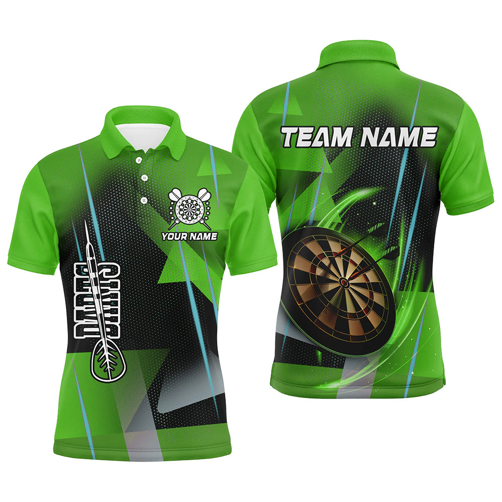 Personalized Darts and Quarter-Zip 3D Printed Custom Green Darts Team