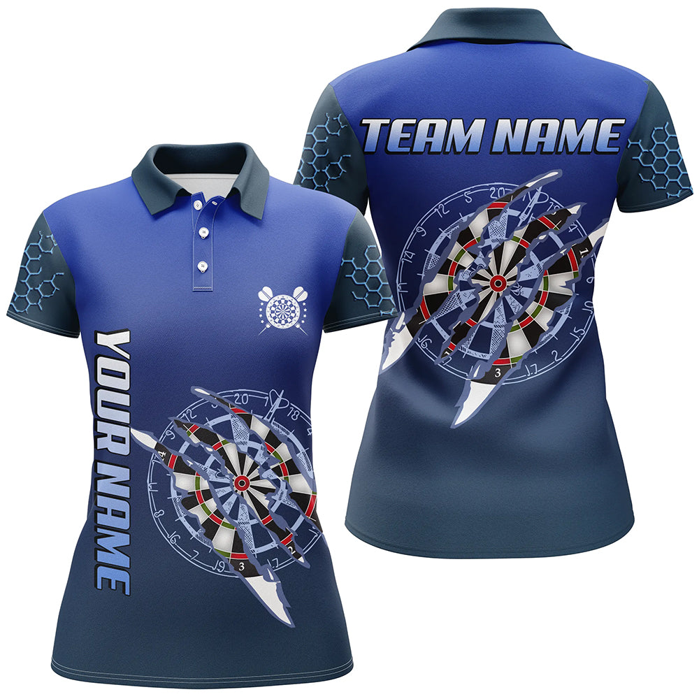 Personalized Blue Darts Tournament and Custom Dart Dart Team