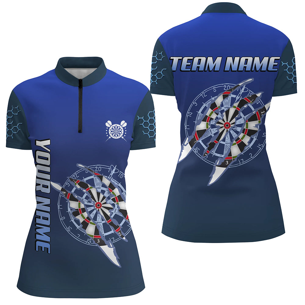 Personalized Blue Darts Tournament and Custom Dart Dart Team