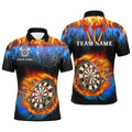 Personalized Darts Board Water And Fire 3D Printed Men Dart Darts