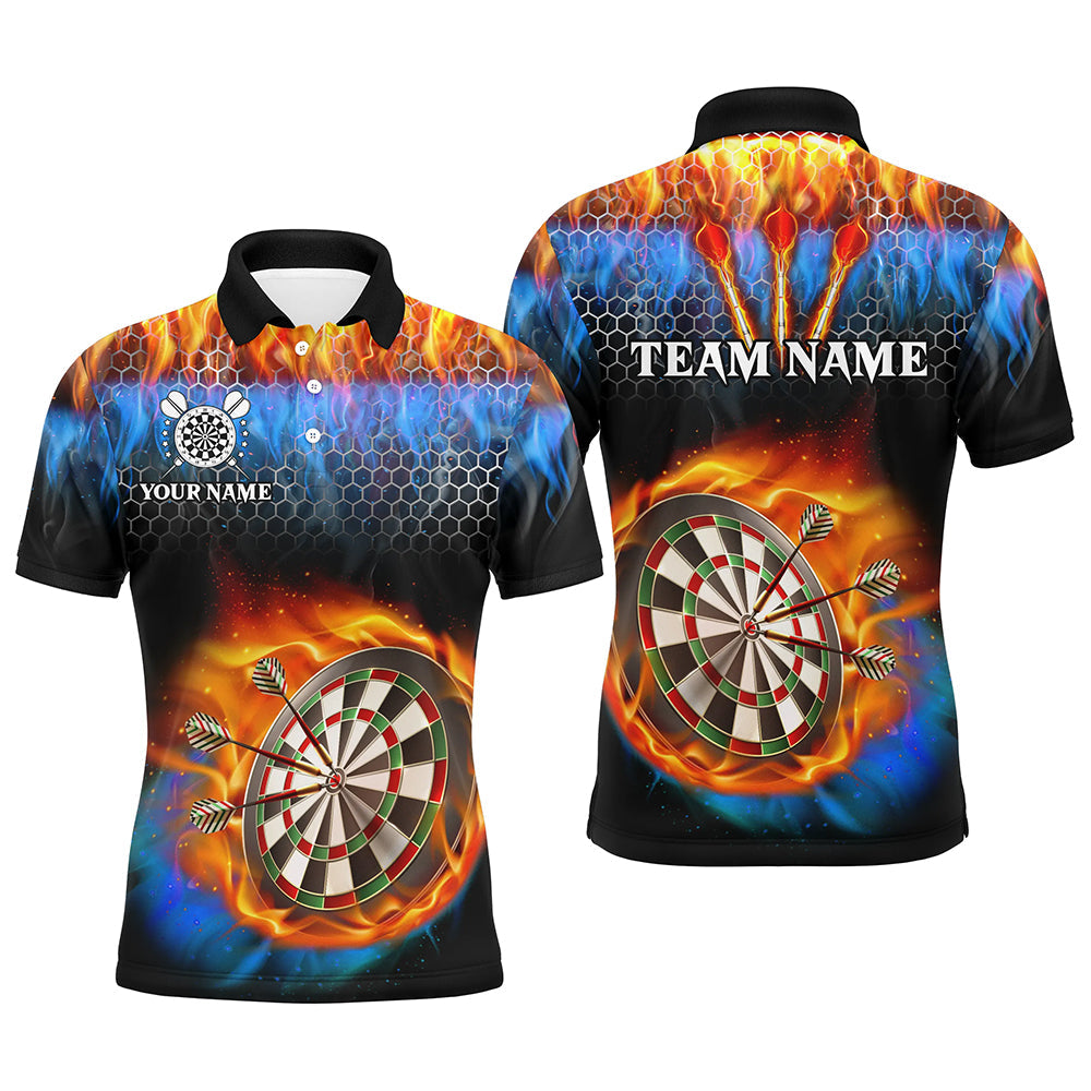 Personalized Darts Board Water And Fire 3D Printed Men Dart Darts