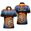 Personalized Darts Board Water And Fire 3D Printed Men Dart Darts