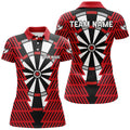 Striking Black And Red Dartboard Pattern Custom Dart Best Darts Team