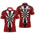 Striking Black And Red Dartboard Pattern Custom Dart Best Darts Team