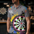 Funny Dartboards Colorful Paint Aim Shoot Swear Repeat Custom Men Darts, Dart |Grey