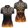 Personalized Camouflage Striking Snake Dart Custom 3D Fire Flame Dart