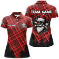 Funny Christmas Santa Custom Red Plaid Pattern Dart, Christmas Darts Outfit