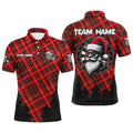 Funny Christmas Santa Custom Red Plaid Pattern Dart, Christmas Darts Outfit