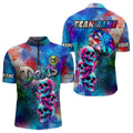 Funny Colorful Neon Graffiti Skull Dart Custom Dart, Best Darts Clothing
