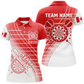 Personalized Patriotic Canada Flag Darts Custom Canada Darts Team Attire