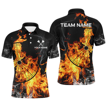Personalized Fire Flame Dart Custom Smoke Dart, Unique Dart Team