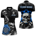 Personalized Blue Darts Smoke Skull Men Dart Custom Dart Board Fire Flame Dart Team