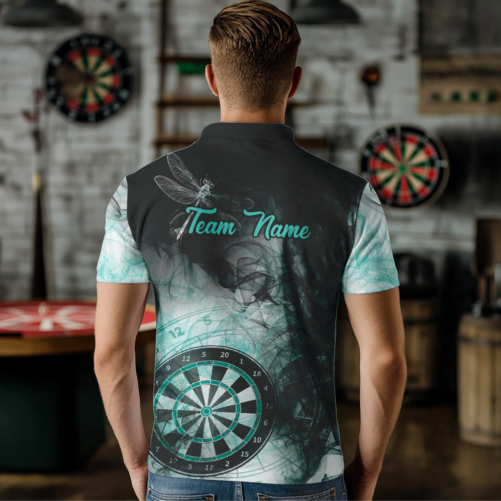 Black Turquoise Smoke Dart Custom Dart and
