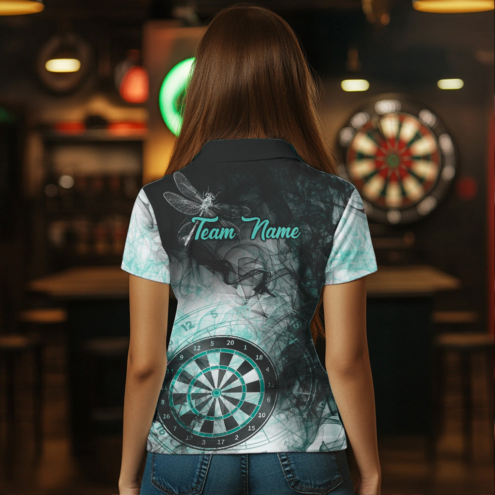 Black Turquoise Smoke Dart Custom Dart and